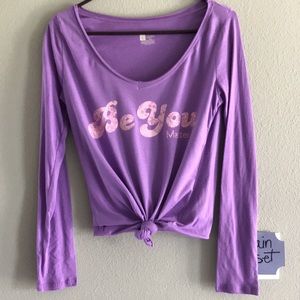 Target Women’s “Be You” Floral Graphic Love💖Tee